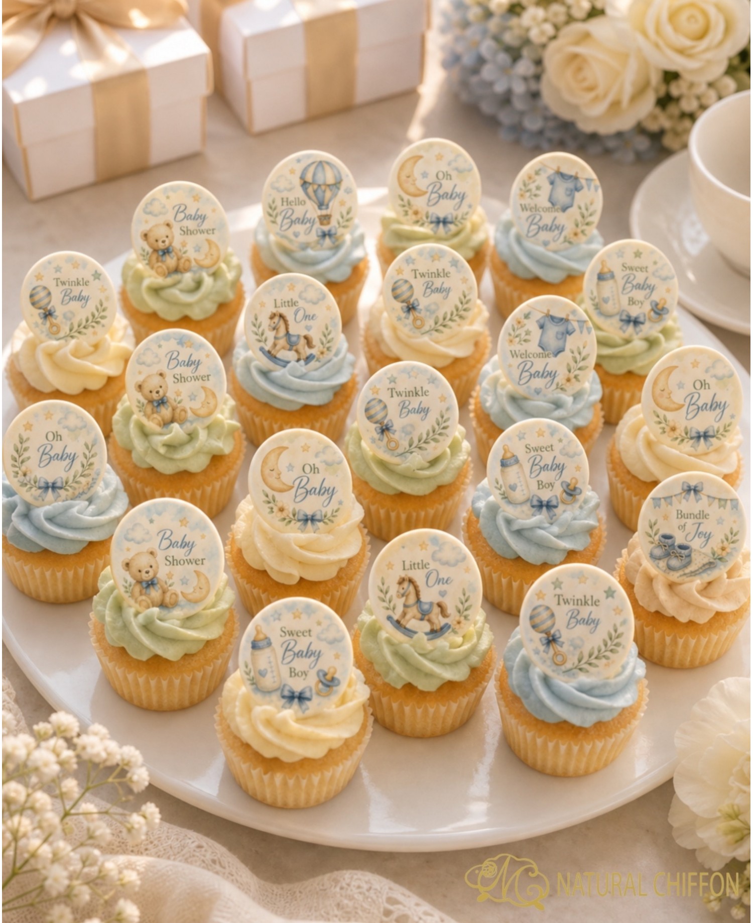 25件裝｜Mini Cupcake｜客人來圖